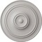 Ekena Millwork Small Classic Ceiling Medallion (Fits Canopies up to 10"), 40 1/4"OD x 3 1/8"P, Ultra Pure White CM40CLUWF - alternate 1